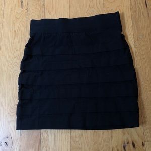 Black skirt